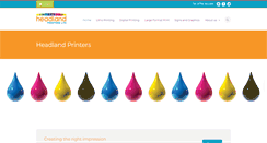 Desktop Screenshot of headlandprinters.co.uk